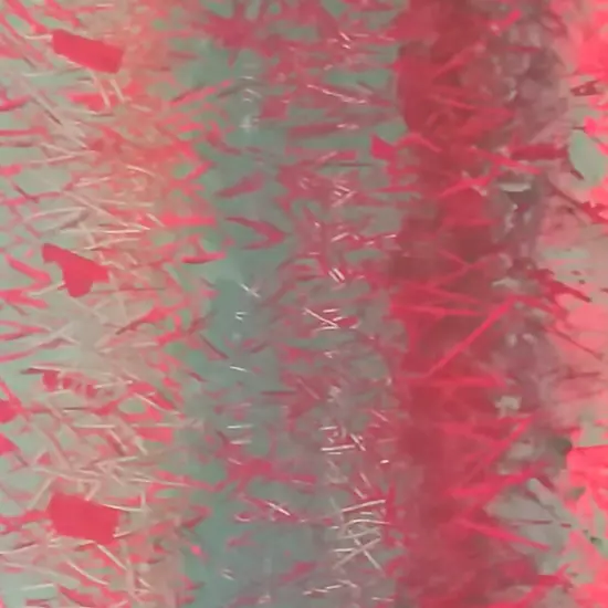 quadro astratto nei colori pink e turchese sfumato a pennellate